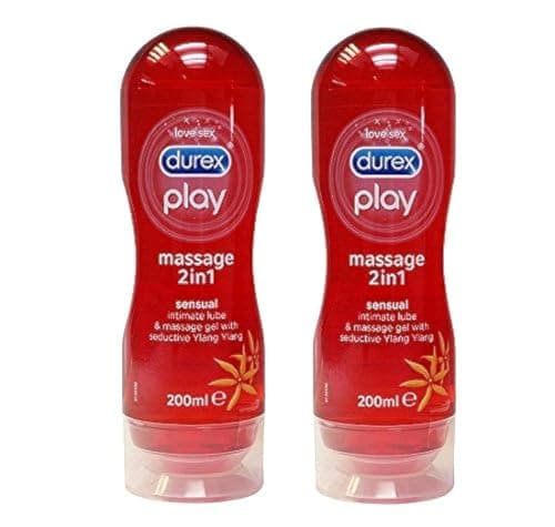 Image of Durex Play 2-in-1 massage and lubricant gel Yang Yang 200 ml