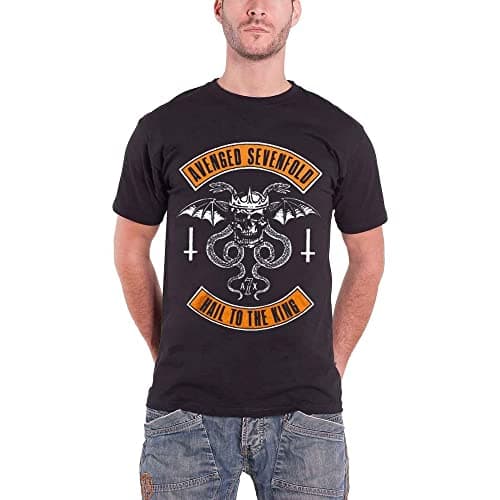 Image of Avenged Sevenfold Men's Hail To the King Short Sleeve T-Shirt, Black, XX-Large