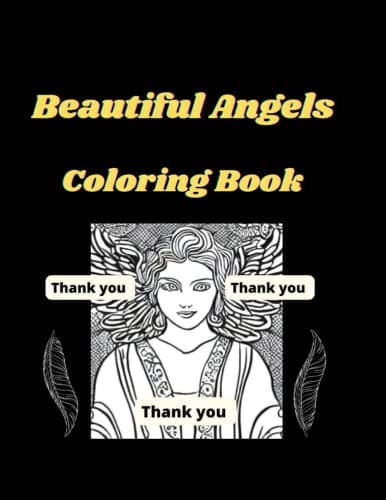 Image of Beautiful Angels: Coloring Book For Adults
