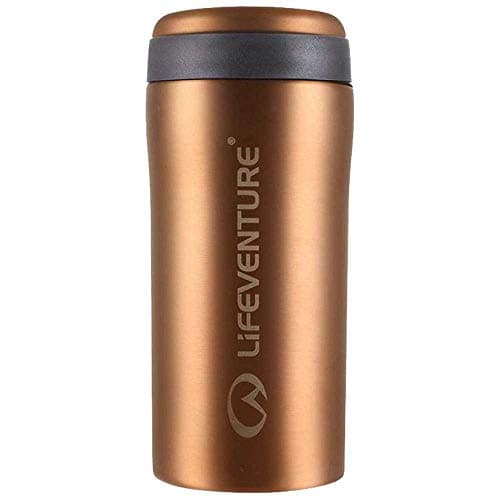 Image of Lifeventure Thermal Mug, Leakproof & Vacuum Insulated Reusable Coffee Travel Cup, 300ml, Copper