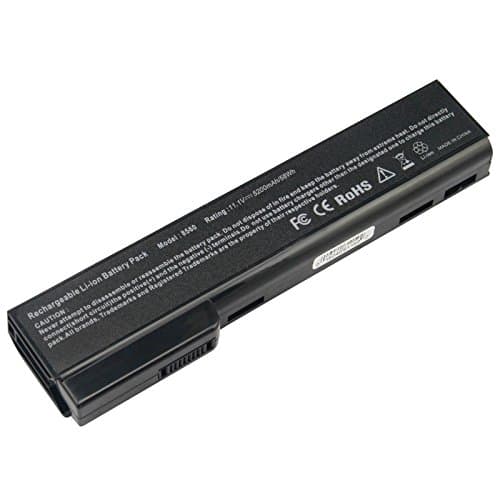 Image of ARyee 5200mAh 11.1V 6360B Battery Laptop Battery for HP EliteBook 8460p 8460w 8470p 8470w 8560p 8570p, HP ProBook 6360b 6460b 6465b 6470b 6475b 6560b 6565b 6570b
