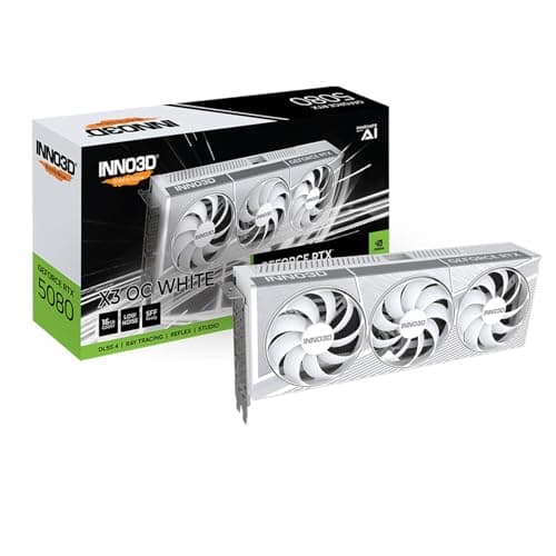 Image of Inno3D GeForce RTX 5080 X3 OS WHITE NVIDIA 16 GB GDDR7