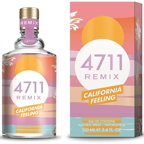 Image of 4711® Remix Cologne California Feeling I Eau de Cologne - Citrus - Fruity - Floral - for an Unforgettable Summer I 100 ml Natural Spray Vaporiser