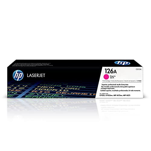 Image of HP CE313A 126A Original LaserJet Toner Cartridge, Magenta, Single Pack