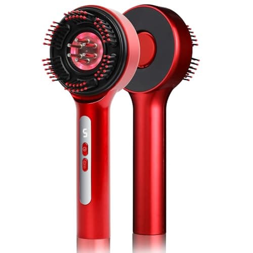 Image of Three-In-One Electric Scalp Massage Comb With Hair Oil Applicator, Five-Level Head Scratching, Soothing And Relaxing To Prevent Hair Loss, Portable Home Massage Comb For Men And Women, Ipx7 Waterproof