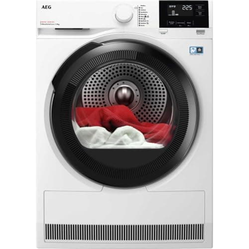 Image of AEG TR819A4B 8000 AbsoluteCare Heat Pump 9kg Tumble Dryer - White