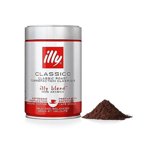Image of Illy Classico Italian Ground Coffee, 250g