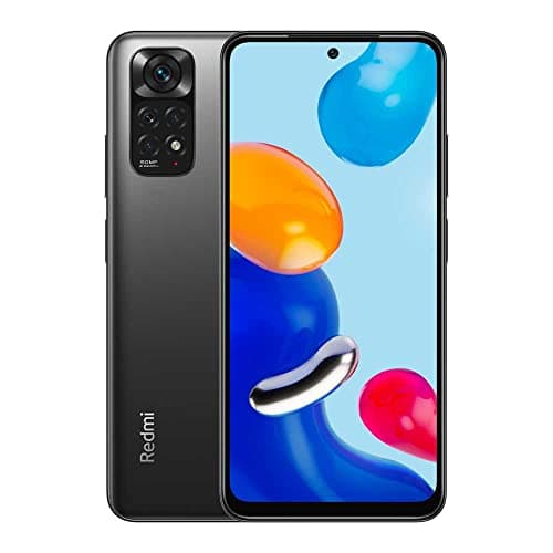 Image of 2022 Xiaomi Redmi Note 11, 128GB, 4GB RAM - Graphite Gray (Renewed)