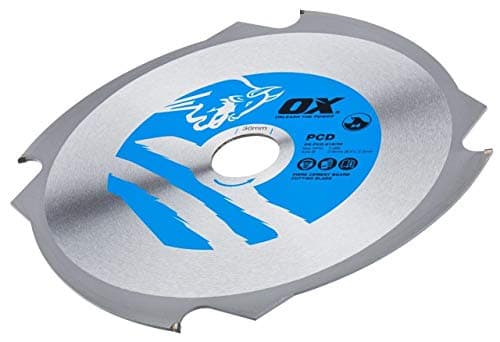 Image of OX Fibre Cement Cutting Blade - 4 Teeth - 160/20mm