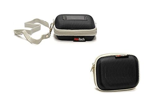Image of Navitech Black Hard Water Resistant mp3 Digital Audio Player Case/Cover Compatible with The SanDisk Clip Jam 8 GB