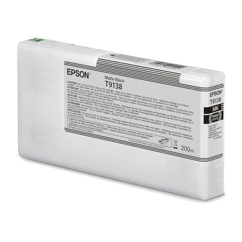 Image of Epson ink cartridge matte black T 913 200 ml T 9138N
