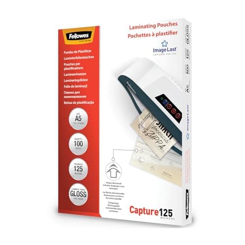 Image of Fellowes Lam Pouch A5 250mic Pk100