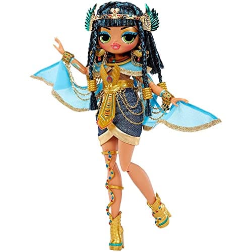 Image of LOL Surprise OMG Fierce Limited Edition Premium Collector Doll - CLEOPATRA - Unbox Surprises Including Fabulous Outfit and Fashion Accessories - Features Premium Packaging - Great for Kids Ages 4+