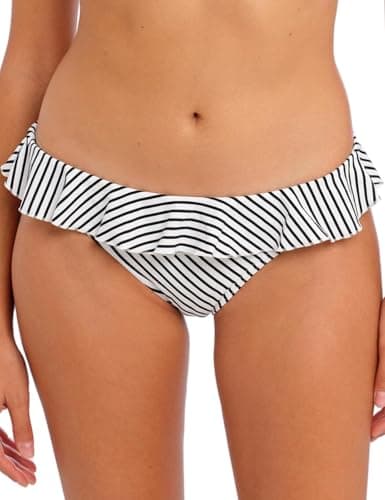 Image of Freya 7235 Jewel Cove Italini Bikini Brief - 7235 Stripe Black Blacks