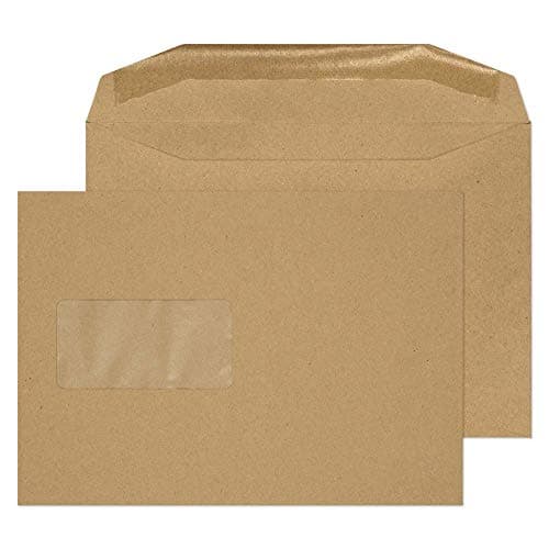 Image of Blake Purely Everyday C5 162 x 229 mm 80 gsm Gummed Mailer Window Envelopes (1002) Manilla - Pack of 500