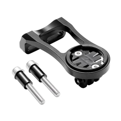Image of Bike Mount for GPS Computer – Aluminium Alloy Bicycle Handlebar Extension – Compatible with Out Front & Stem Mount – Lightweight, Secure & Easy to Install