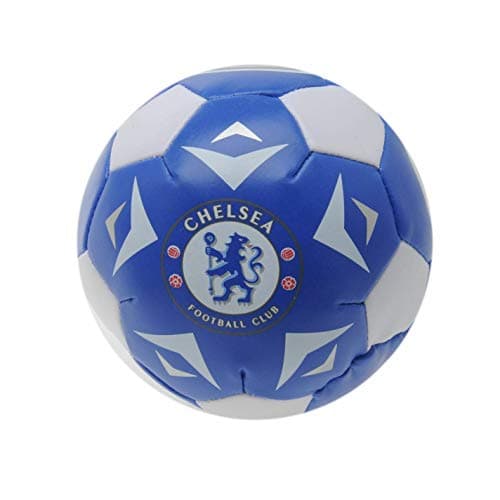 Image of Hy-Pro Chelsea FC Mini 4 Inch Soft Ball Training Play Blue White Official Product, one size, K-REY-CH03448