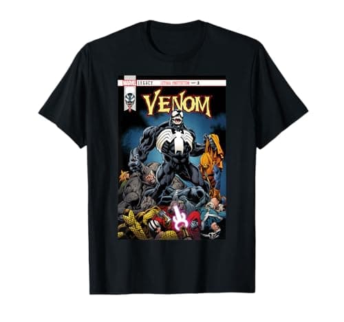 Image of Marvel Venom Lethal Protector Comic Cover T-Shirt