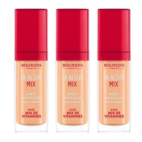 Image of 3 x Bourjois Healthy Mix Anti Fatigue Concealer 7.8ml - 54 Golden Beige