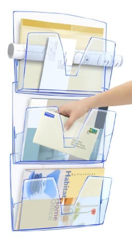 Image of CEP Reception Wall File - Ice Blue