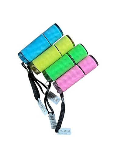 Image of Kingavon BB-RT365 9-LED Glow In The Dark Torch in CDU (colours may vary)