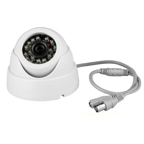 Image of BW CCTV Dome Cameras BWA7D 1/3'' CMOS 800TVL CCTV Camera with IR-Cut Filter Indoor Day Night Home Security System Surveillance Camera CCTV Camera With 50ft IR Range Night Vision-White