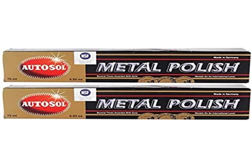 Image of 2 x Autosol Metal Polish Chrome Shine, Chrome Polish 75 ml
