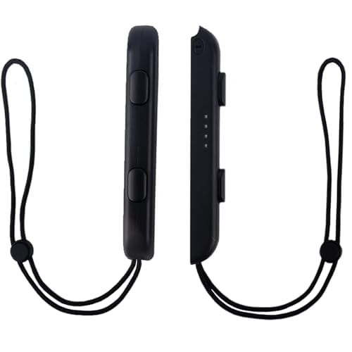 Image of SSKHE 1 Pair Switch Controller Wristband, Black Adjustable Gamepad Strap with Automatic Lock, Portable Replacement Accessories, for Nintendo Switch Game, Keep Smoothly and Safely