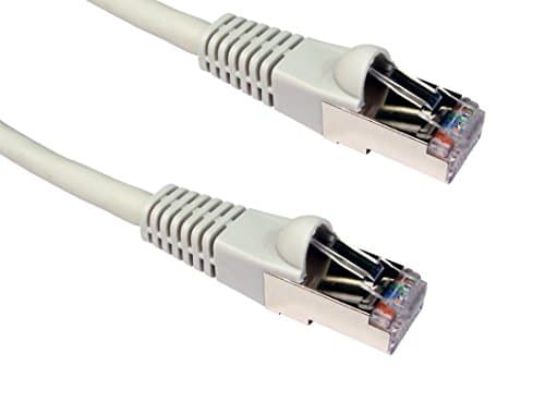 Image of Cables Direct 0.5M CAT6A SSTP-LSOH Patch Cable - Grey