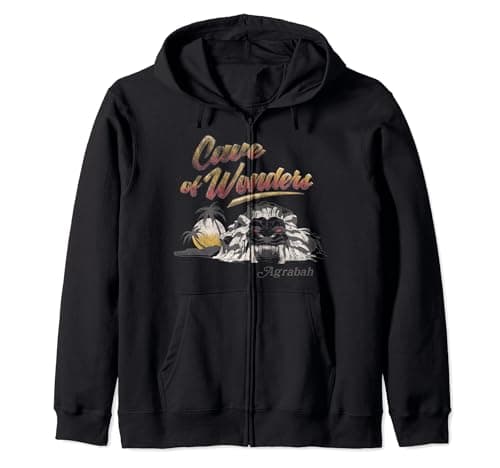 Image of Disney Aladdin Live Action Cave Of Wonders Landscape Zip Hoodie