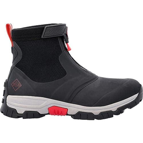 Image of Muck Boots Men's Apex Mid Zip Performance Waterproof Ankle Boots, Grey, 6