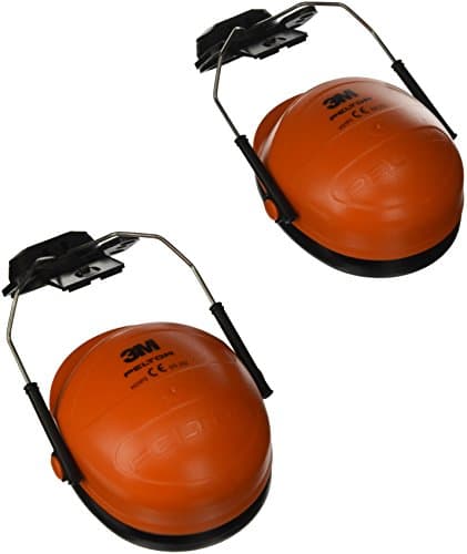Image of 3M PELTOR Earmuffs, 28 dB, Orange, Helmet Mounted, H31P3E 300