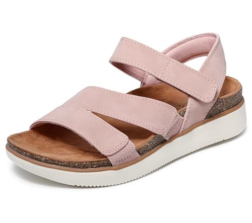 Image of Skechers Women's Lifted Comfort Sandals, Blush, 7 UK