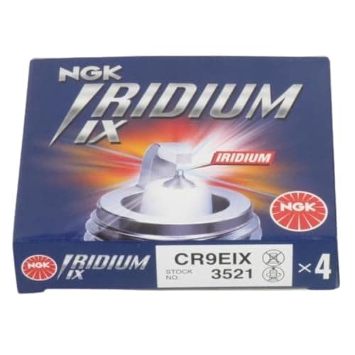 Image of 4 New NGK Iridium IX Spark Plugs CR9EIX # 3521 by NGK