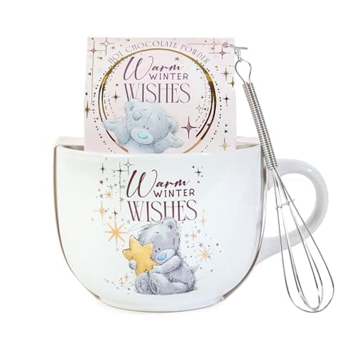 Image of Me to You Tatty Teddy PorcelainMug And Hot Chocolate Gift Set - Official Collection, Grey, Blue