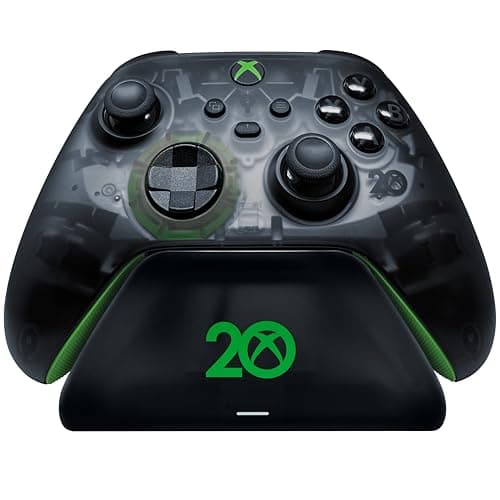 Image of Razer Universal Quick Charging Stand - Quick Charging Stand for Xbox Controllers (Fast Charging, Universal Compatibility for New and Old Controllers) Xbox 20th Anniversry