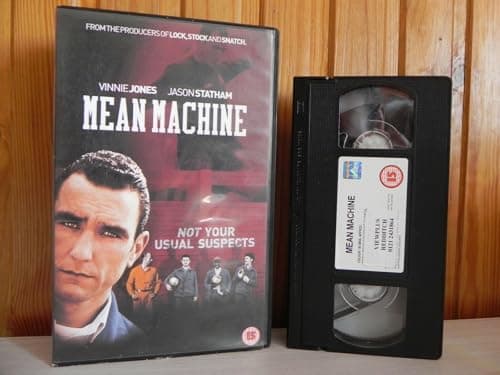 Image of Mean Machine - Statham - Vinnie Jones - Large Box - Ex-Rental - Action - Pal VHS