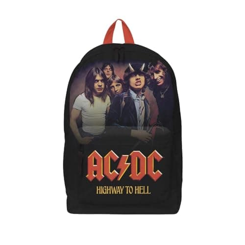 Image of Rocksax Backpack AC/DC Highway to Hell Rucksack - 43cm x 30cm x 15cm – Officially Licensed Merchandise