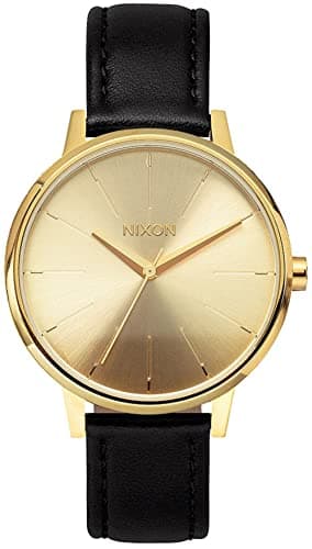 Image of Nixon Kensington Leather Gold Ladies Watch A108 501