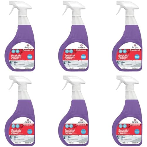 Image of Germicidal Washroom Cleaner Perfumed 6 x 750ml Spray - Jangro