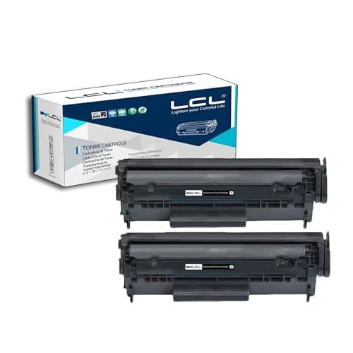 Image of LCL Compatible Toner Cartridge FX-10 FX10 (1 PK Black) Replacvement for Canon I-SENSYS FAX-L100 FAX-L120 FAX-L140 FAX-L160 MF4010 MF4018 MF4120 MF4140 MF4150 MF4270 MF4320d MF4330d MF4340d MF4350d