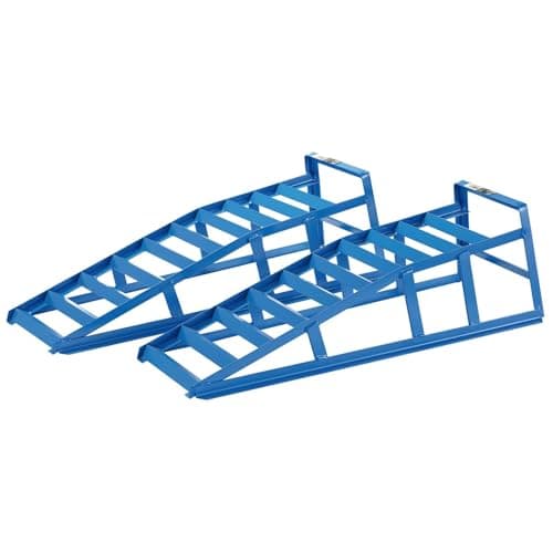 Image of Draper 20232 Pair of Wide Car Ramps, 2 Tonne