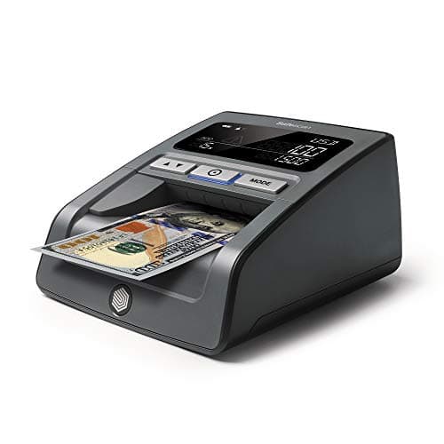 Image of Safescan 185-S Multi-direction portable Counterfeit Bill Detector, 7-Point counterfeit detection, Suits 8 Currencies, Detects Superdollars, Fast Verification Speed with visual and sound alarm