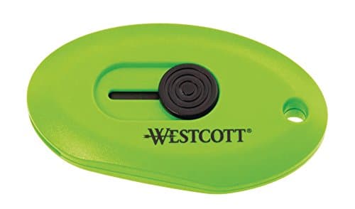 Image of Westcott Mini Utility Ceramic Safety Blade Cutter - Green