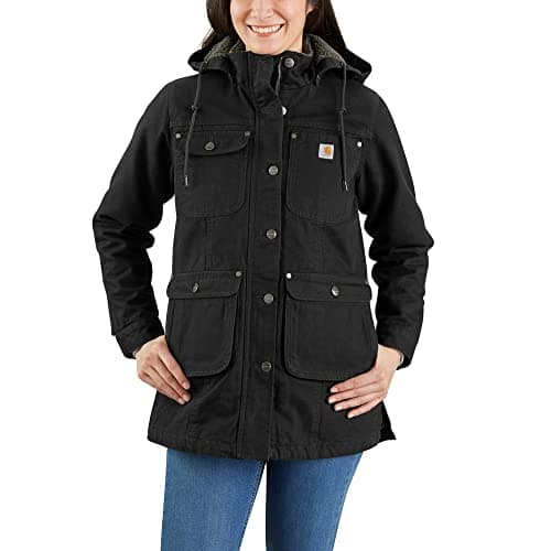 Image of Carhartt Womens Loose Fit Weathered Duck Coat