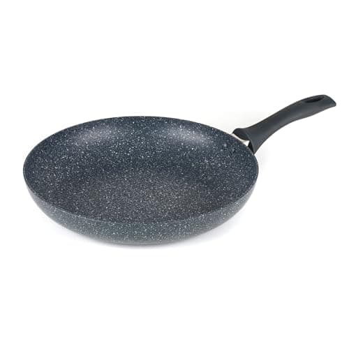 Image of Russell Hobbs RH00843EU Nightfall Stone Frying Pan 30cm - Non-Stick, Induction Hob Fry Pan, Lightweight Aluminium, Soft Grip Handle, PFOA Free, Suitable for All Stoves, Blue Granite, Dishwasher Safe