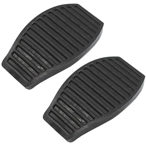 Image of BIAREN 2x Brake And Clutch Pedal Pads Rubber Covers For Citroen Nemo Peugeot Bipper Fiat Qubo Fiorino Punto Doblo 500L 450436 71746348 (Manual Vehicles)