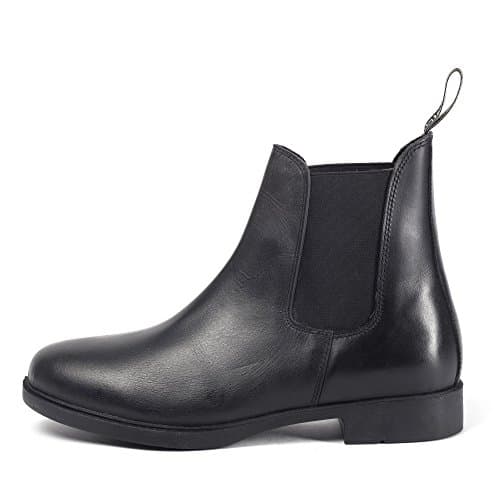 Image of Brogini Pavia Adult Jodhpur Boots Size 38 (5) Black - Black, Size 38 (5)