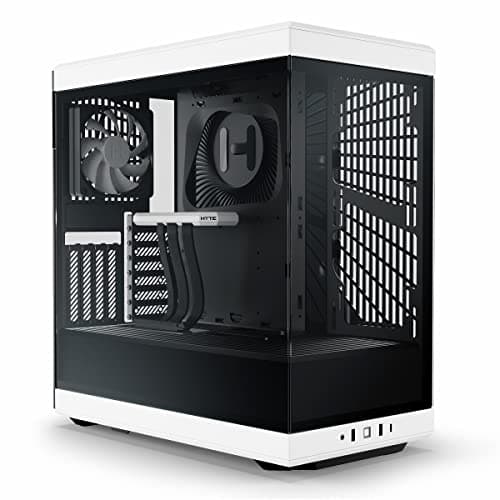 Image of Hyte Y40 Mid Tower Case White/Black (ATX/M-ATX/M-ITX)