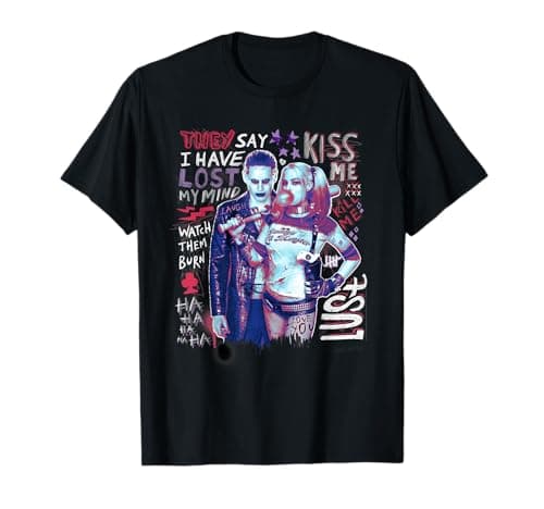 Image of Suicide Squad Harley and Joker T-Shirt